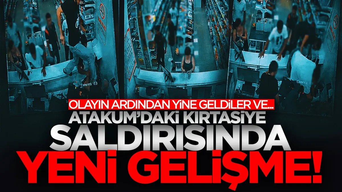 Atakum’daki kırtasiye saldırısında yeni gelişme! Yeniden geldiler ve…