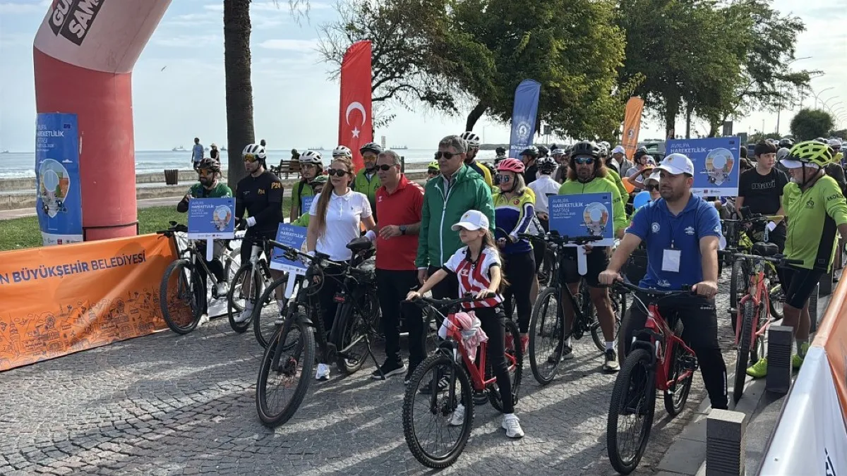 Avrupa Hareketlilik Haftası Samsun'da bisiklet ve yürüyüşle kutlandı