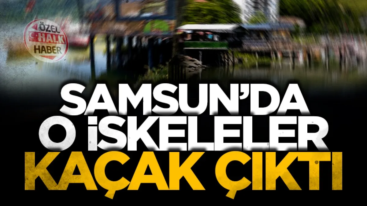 Ayvacık’ta kurulan iskeleler kaçak çıktı!