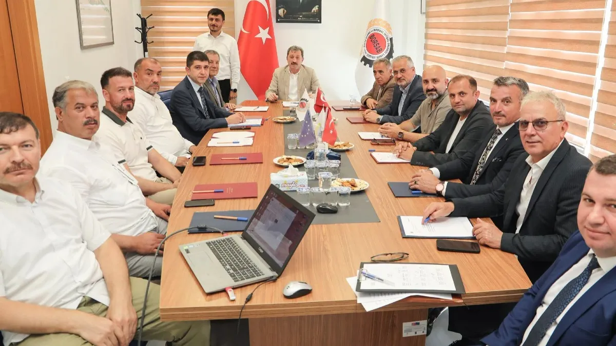 Bafra OSB’de sanayi altyapısını güçlendirecek kararlar ele alındı