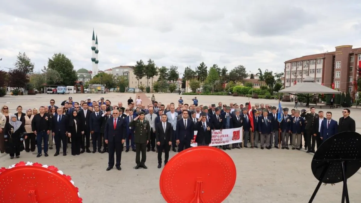 Bafra’da Gaziler Günü törenle kutlandı