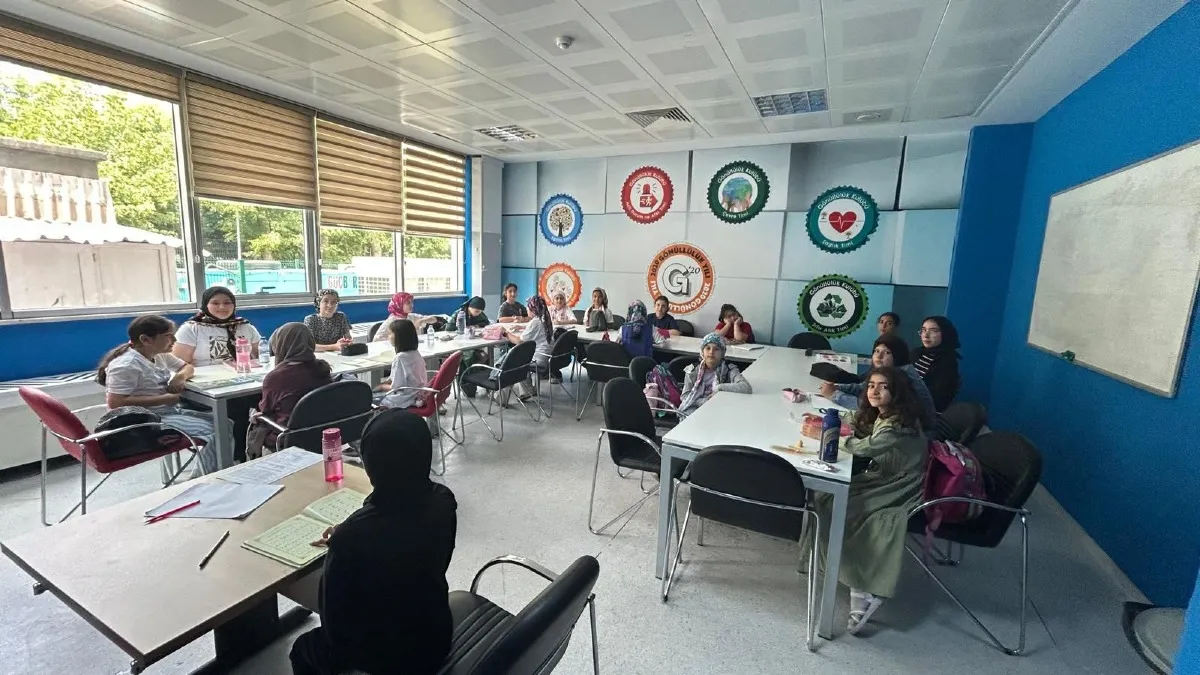 Bafra'da gençler için yaz Kur'an kursu eğitimi başladı