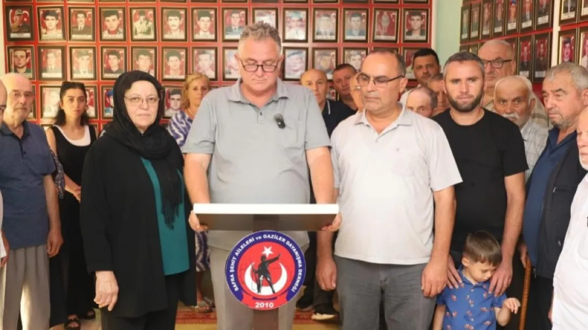Bafra’da şehit aileleri ve gazilerden birlik mesajı