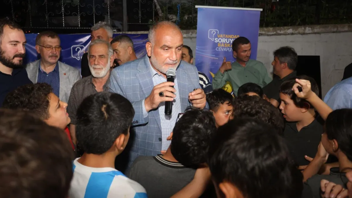 Başkan İbrahim Sandıkçı, Canik’te vatandaşların taleplerini dinledi