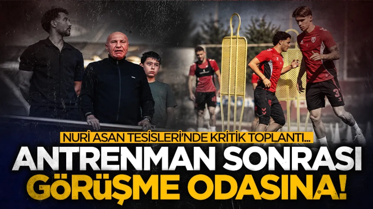 Başkan Yüksel Yıldırım'dan futbolcularla kritik toplantı!