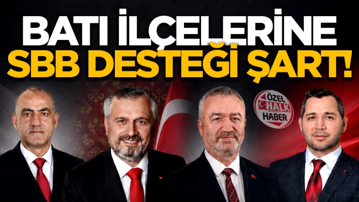 Batı ilçelerine Samsun Büyükşehir Belediyesi desteği şart