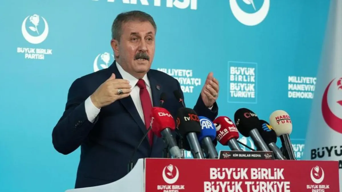BBP lideri Destici'den Çerçeve Yasa açıklaması!