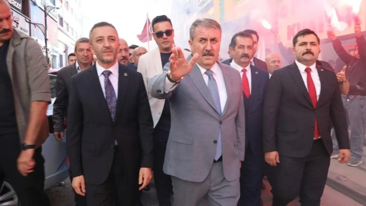 BBP Lideri Destici'den İçişleri Bakanı ve İstanbul Valisi'ne teşekkür: "Buna müsaade etmediler"