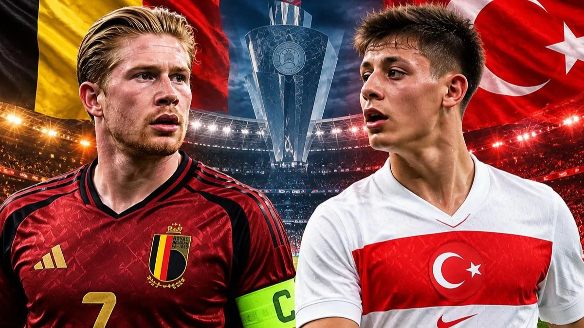 Türkiye Belçika karşısında 3-0 geriye düştü