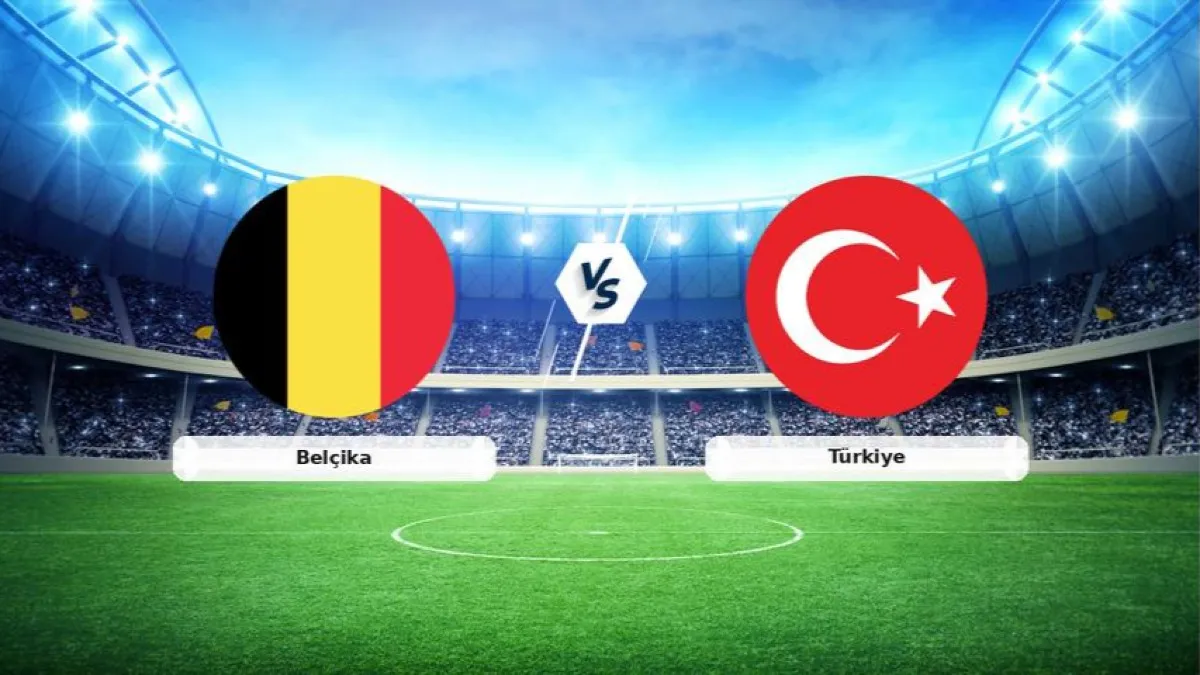 Belçika-Türkiye maçında ilk gol geldi