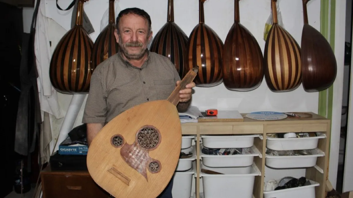 Bir iddiayla başladı, 31 yılda yüzlerce ud yaptı