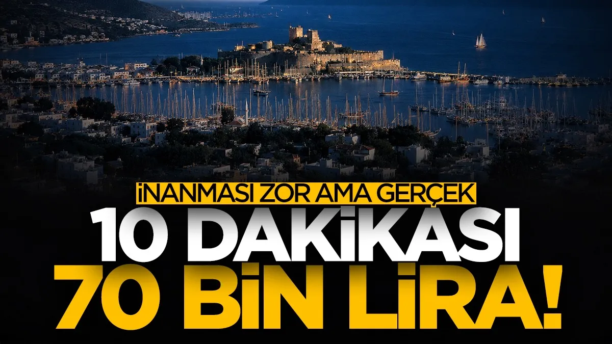 Bodrum’da lüks yat pozu trend oldu: 10 dakikalık çekim 70 bin TL’ye çıkıyor