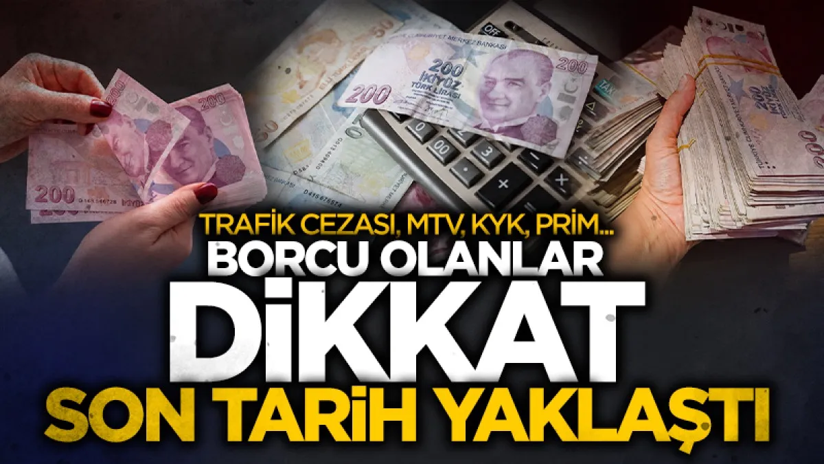 Borç yapılandırmasında son günler: 72 aya kadar taksit imkanı