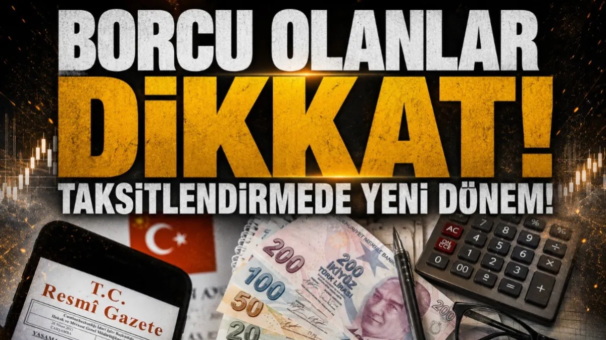 Borcu olanlar dikkat! Taksitlendirmede yeni dönem
