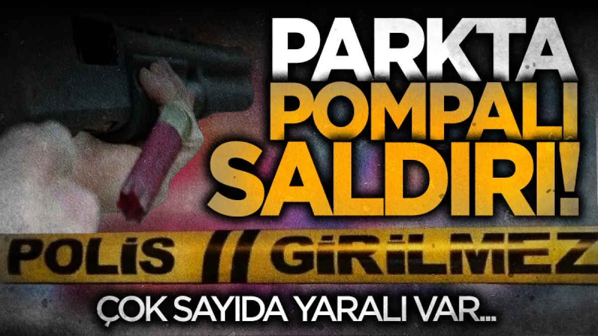 Bursa'da parkta silahlı saldırı: 10 kişi yaralandı