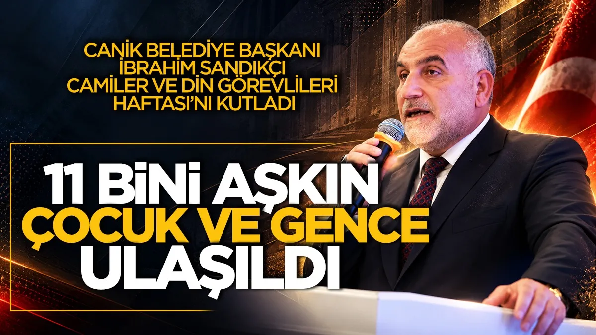 Canik Belediye Başkanı İbrahim Sandıkçı din görevlileriyle buluştu