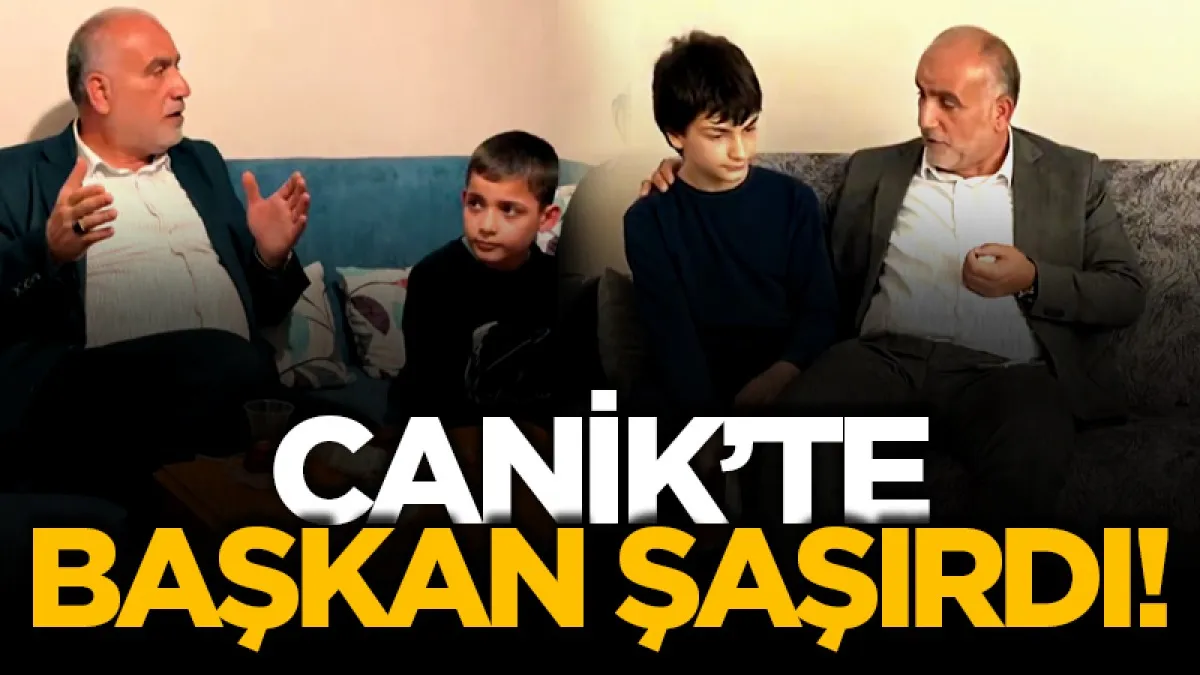 Canik Belediye Başkanı İbrahim Sandıkçı gençlerin projeleri karşısında şaşırdı