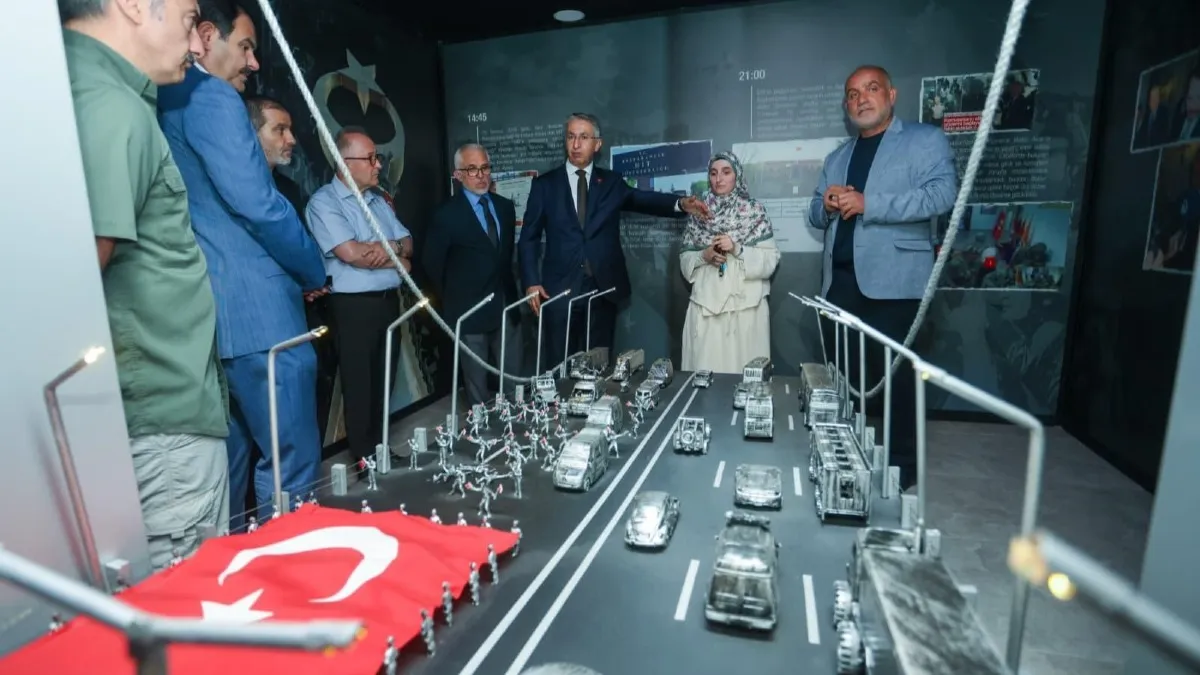 Canik Belediyesi'nden hafızaya ışık tutan 15 Temmuz Müzesi