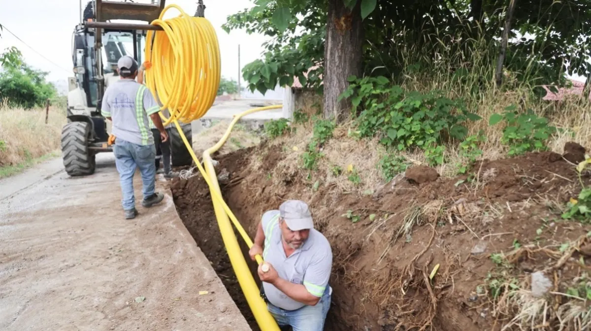 Canik’te doğal gaz seferberliği sürüyor