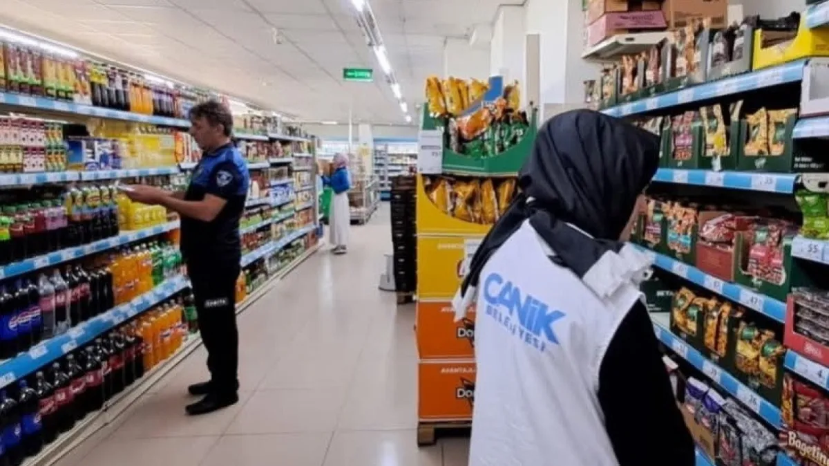 Canik’te marketlere fiyat ve hijyen denetimi
