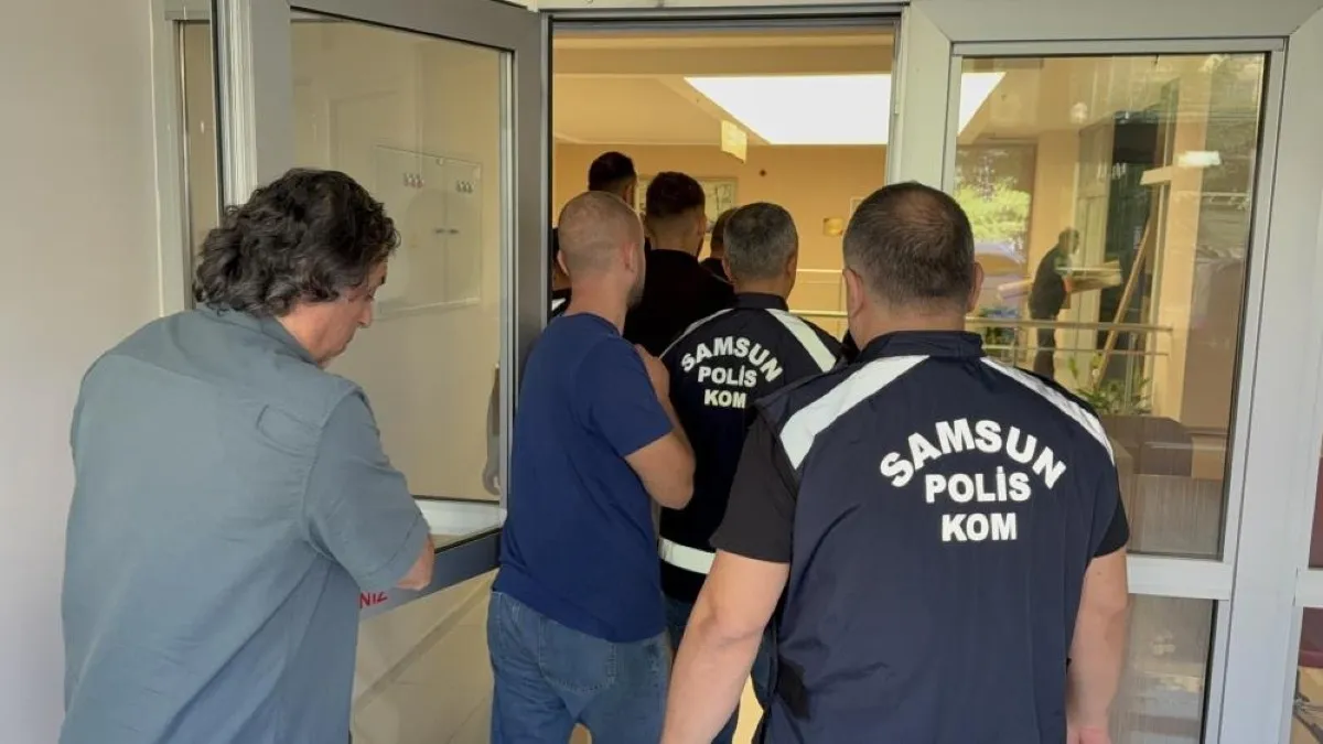 Canik’te silah operasyonu: 4 şüpheliye adli kontrol