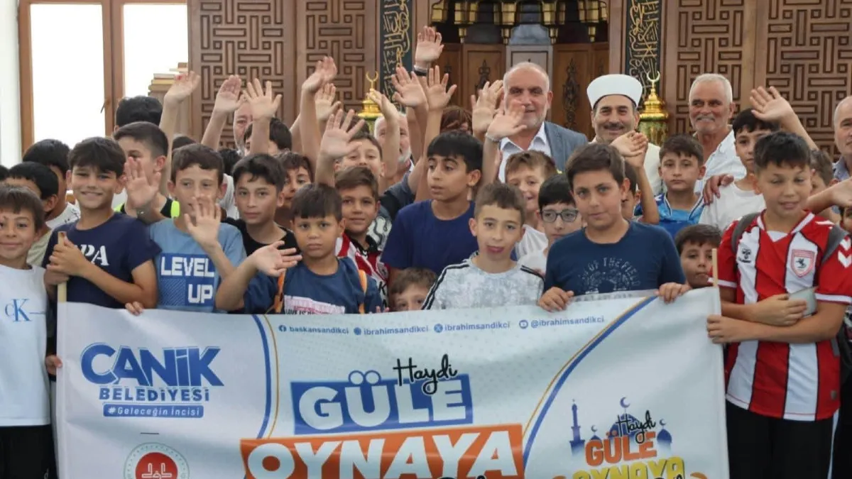 Canik'te yaz tatili etkinlikleri çocukları ve aileleri buluşturuyor