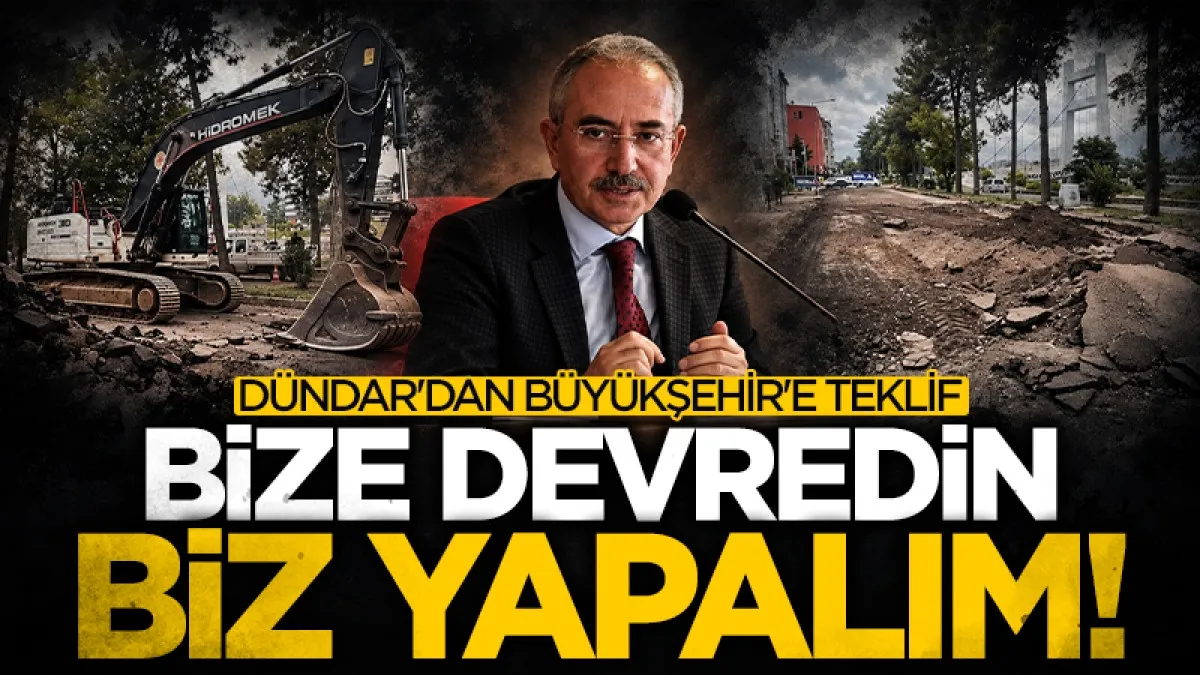 Çarşamba Belediye Başkanı Hüseyin Dündar'dan Samsun Büyükşehir Belediyesi'ne teklif: "Bize devredin, biz yapalım"