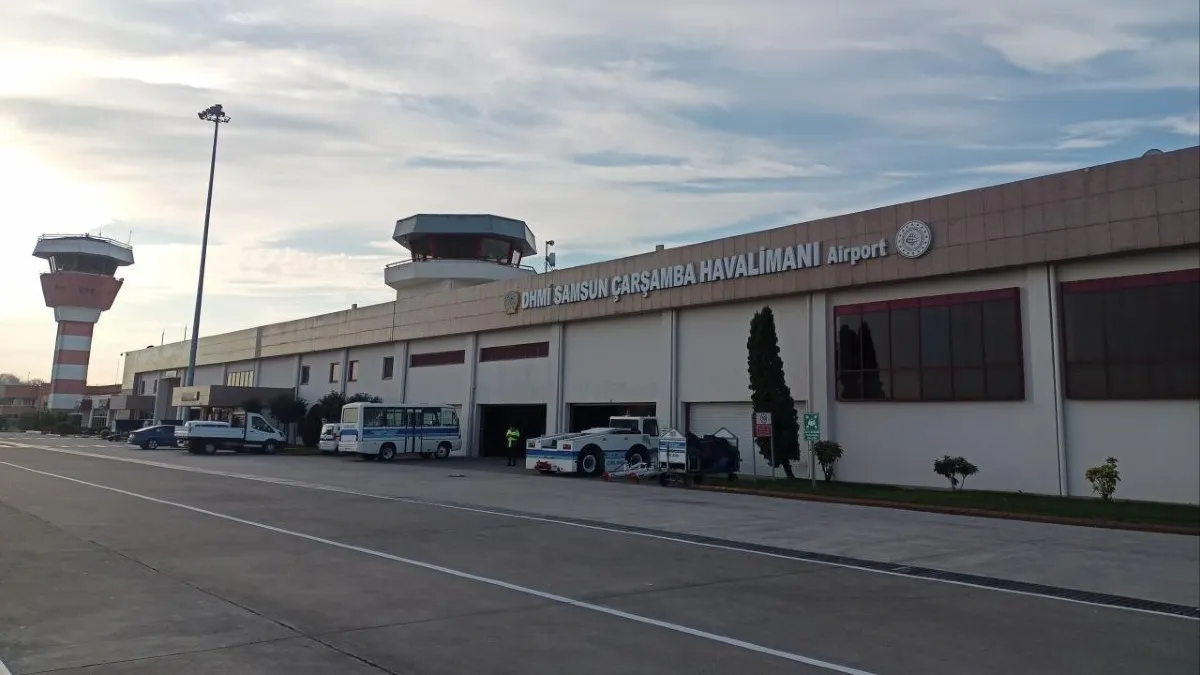 Çarşamba Havalimanında 5 ayda büyük yoğunluk