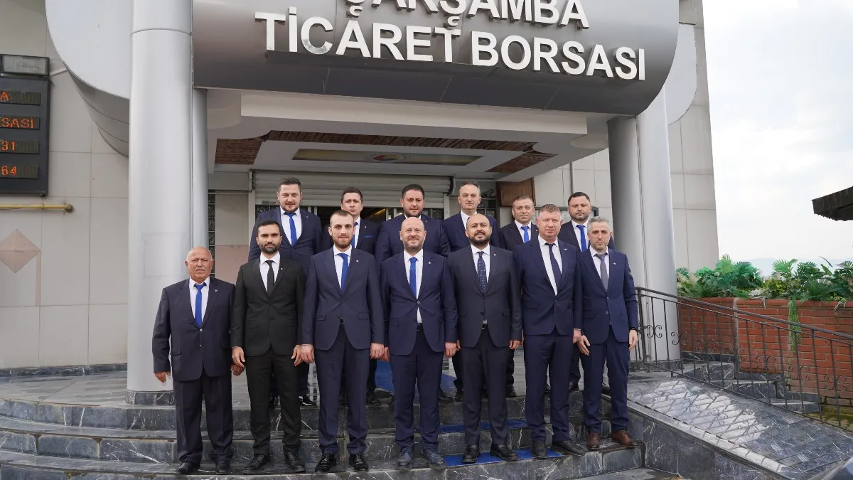 Çarşamba Ticaret Borsası'nda Selim Yılmaz dönemi başladı