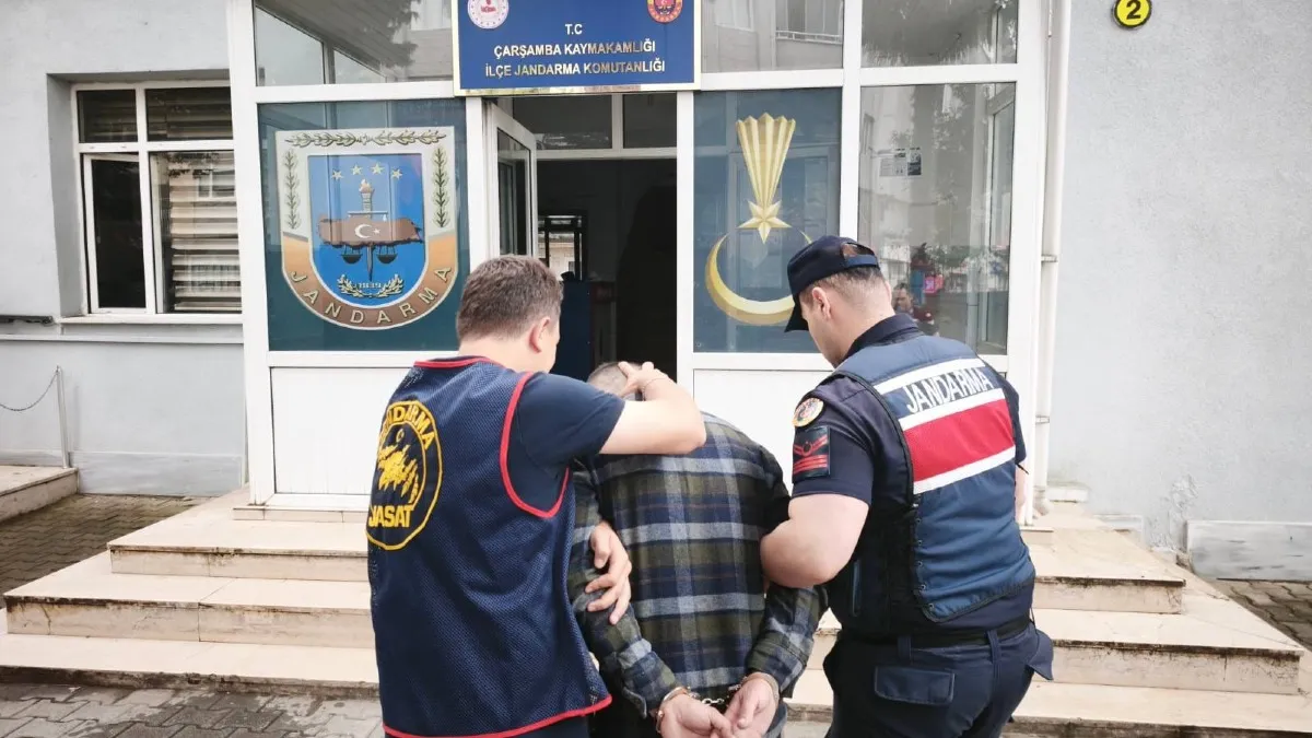 Çarşamba’da 16 yıl hapis cezası bulunan firari yakalandı