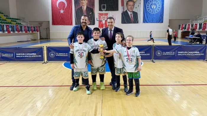 Çarşamba'da basketbol ilçe birinciliği müsabakaları tamamlandı