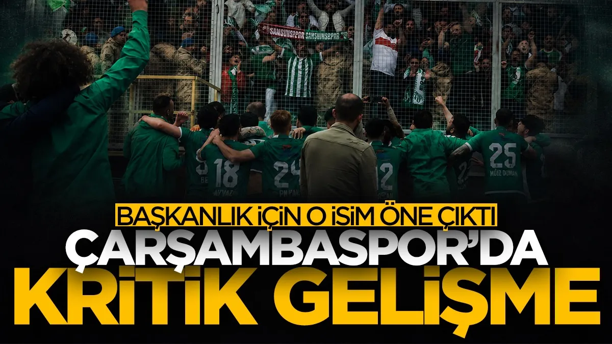 Çarşambaspor’da başkanlık için Ali Arat sesleri