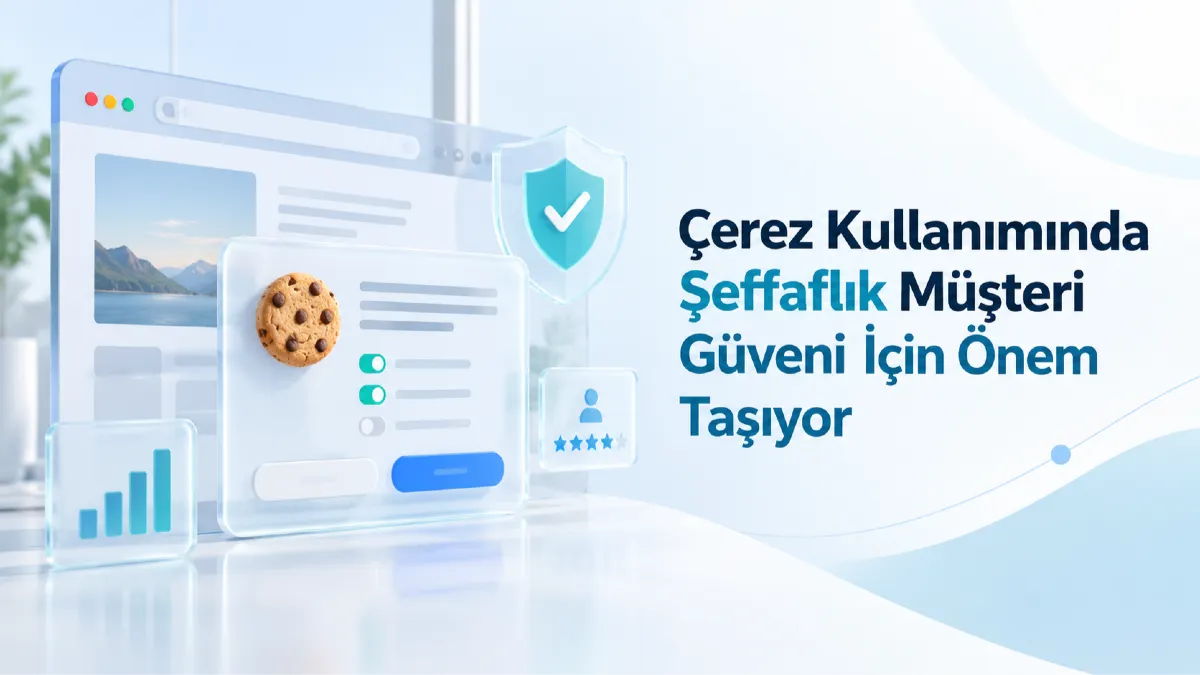 Çerez Kullanımında Şeffaflık Müşteri Güveni İçin Önem Taşıyor