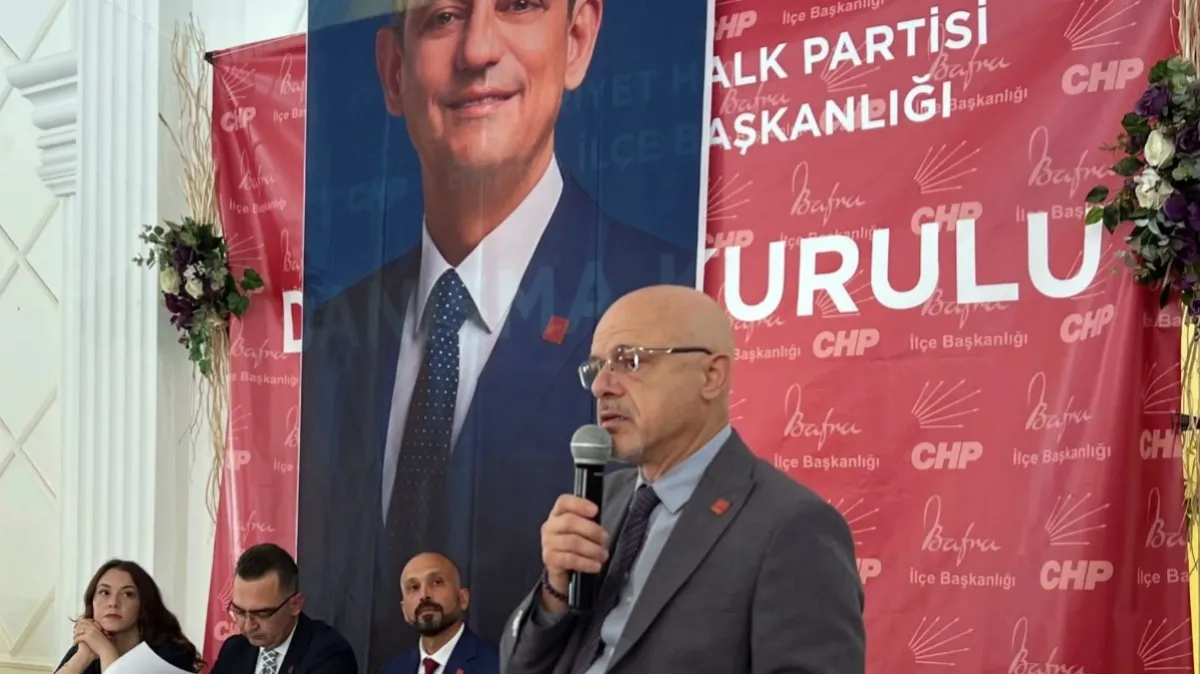 CHP Bafra'dan kurultay çağrısı: Özgür Özel'e destek vurgusu