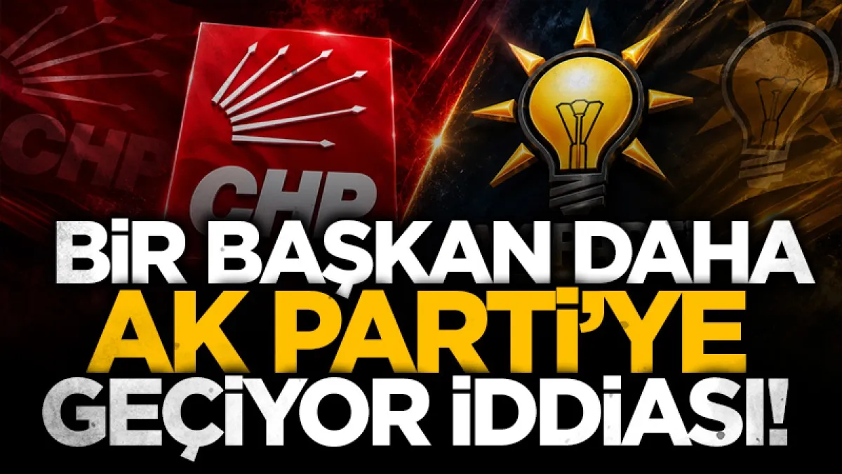 CHP'li Tuzla Belediye Başkanı Eren Ali Bingöl AK Parti'ye mi geçiyor