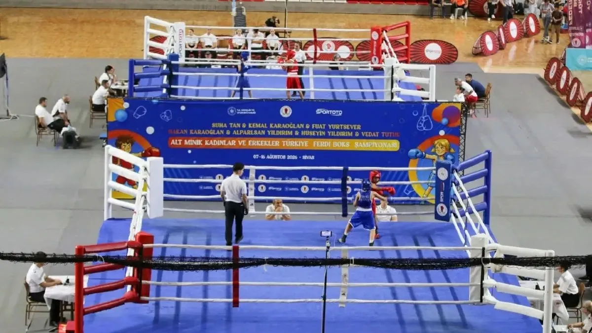 Cihan Yurt’un boksörleri Sivas’ta fırtına estirdi
