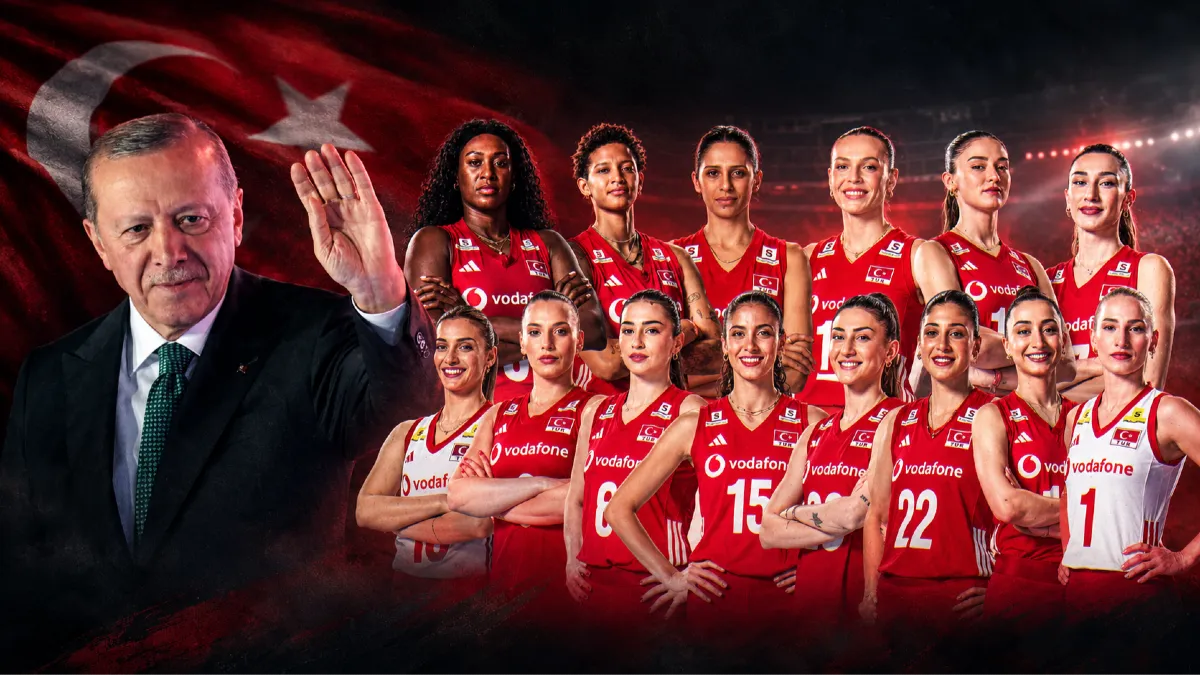 Cumhurbaşkanı Erdoğan'dan A Milli Kadın Voleybol Takımı'na tebrik
