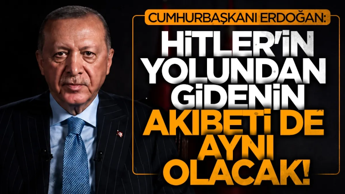 Cumhurbaşkanı Erdoğan’dan Netanyahu’ya sert tepki