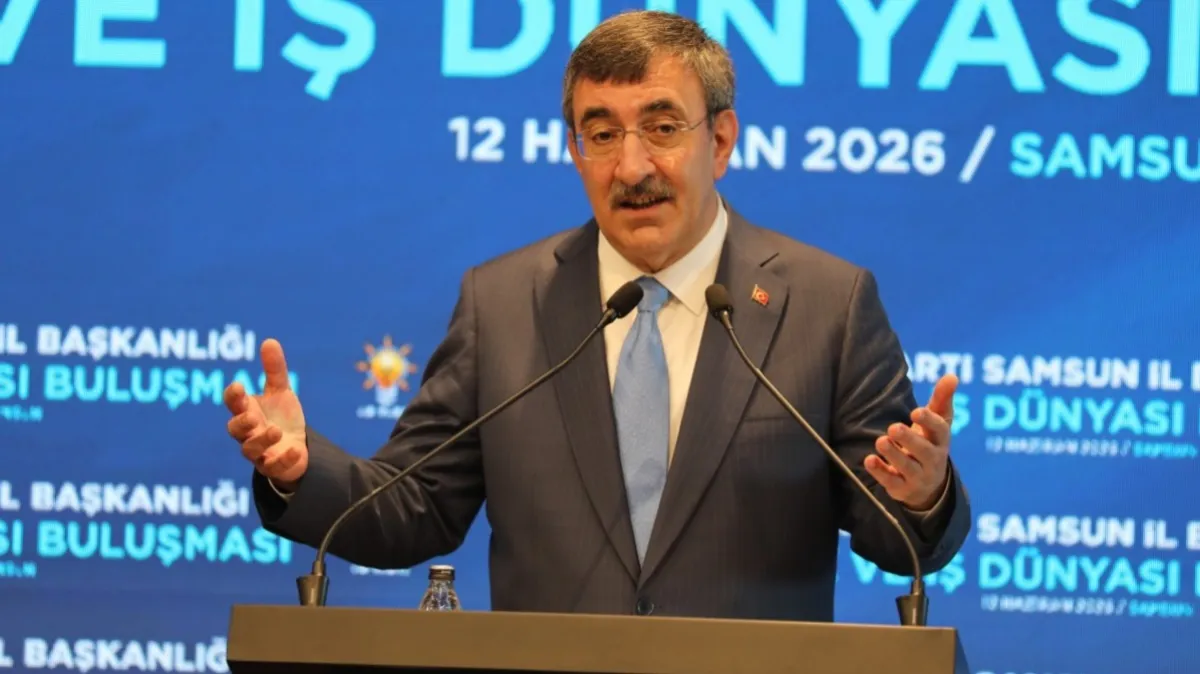 Cumhurbaşkanı Yardımcısı Cevdet Yılmaz Samsun’da konuştu: Her türlü riske karşı hazırlıklıyız