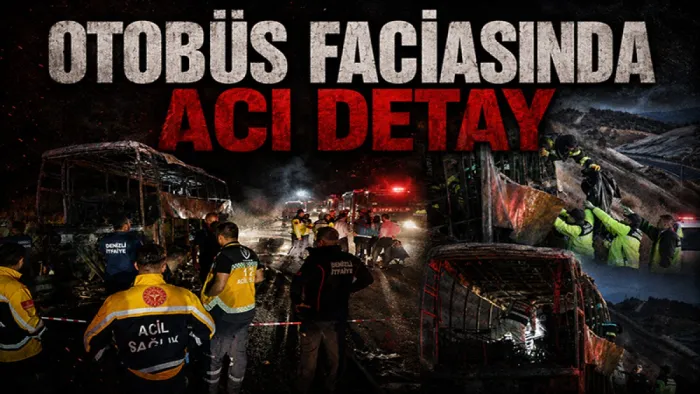 Denizli'deki Otobüs faciasında acı detay