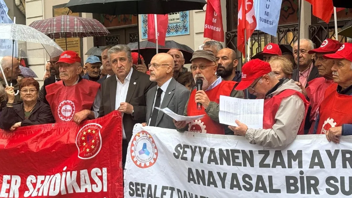 Dev Emekli-Sen Samsun Şube Başkanı Arif Kutlu: Seyyanen zam emekliler içinde uygulanmalı