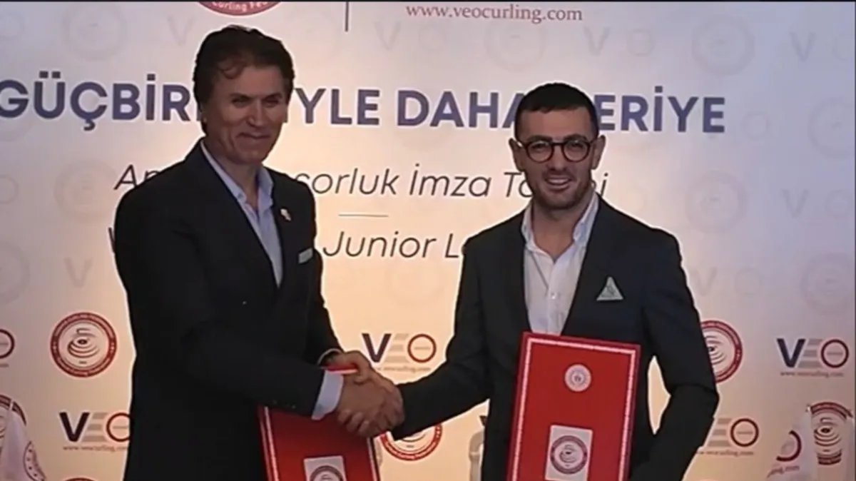 Emekli ikramiyesiyle kurulan marka, Curling Federasyonunun ana sponsoru oldu