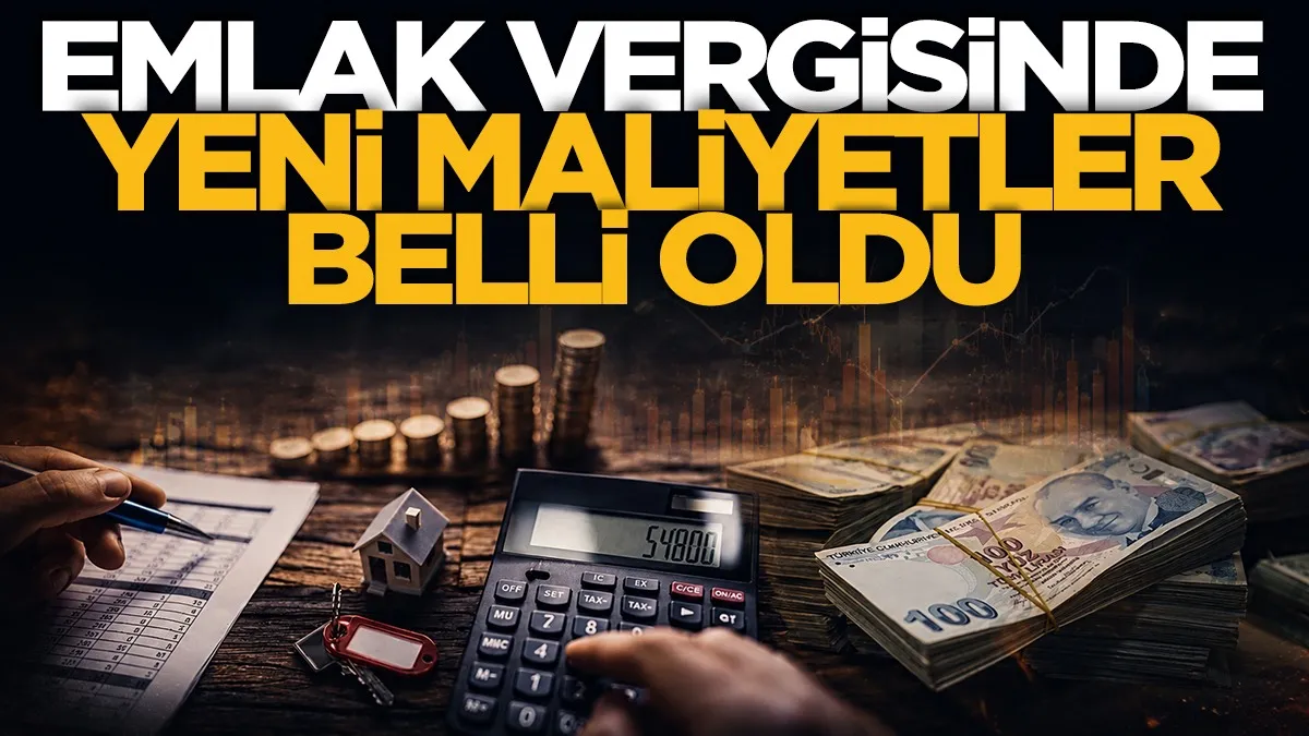 Emlak vergisinde yeni maliyet bedelleri belli oldu