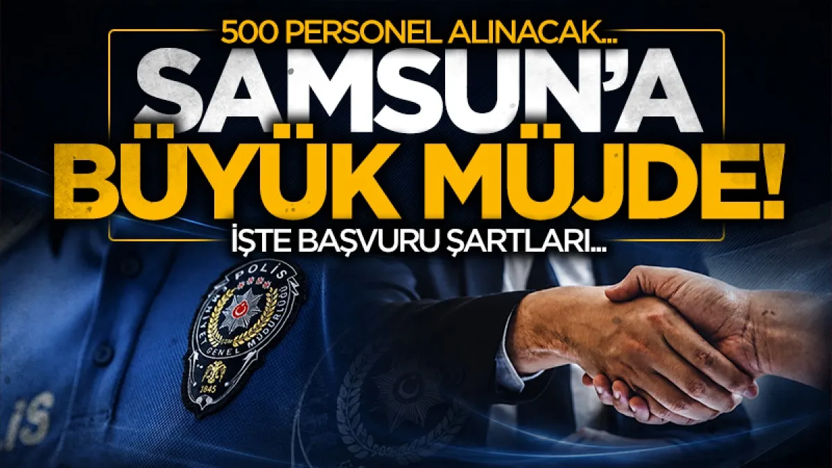 Emniyet Genel Müdürlüğü 500 Sözleşmeli Destek Personeli Alacak