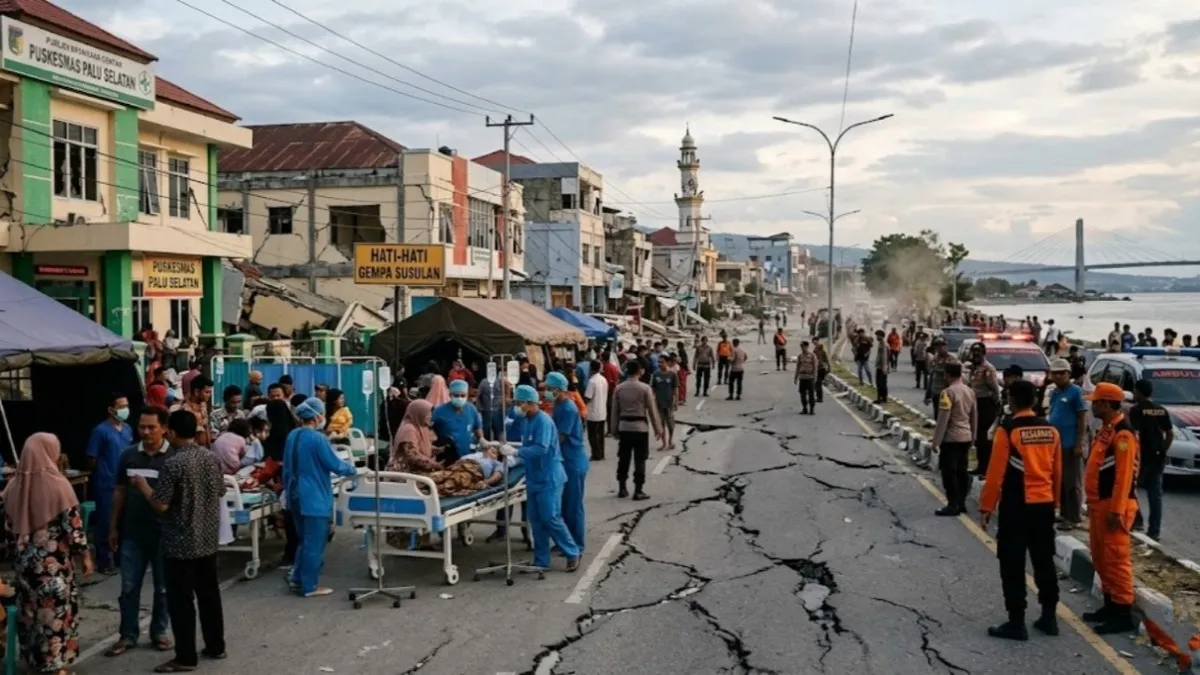 Endonezya'da 6,7 büyüklüğünde deprem