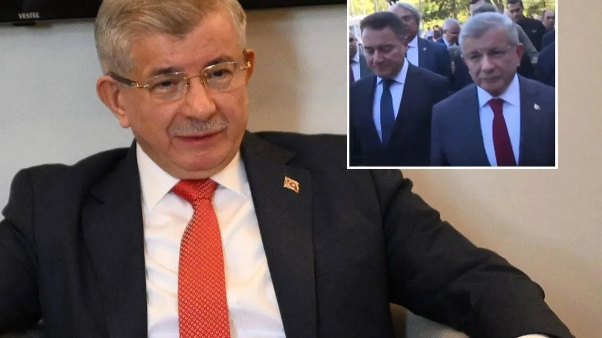 Eski Başbakan Davutoğlu için kritik gün: Ankara Adliyesi’ne geldi
