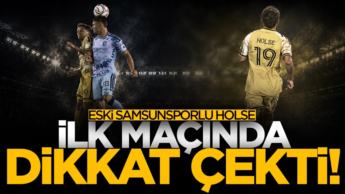 Eski Samsunsporlu Carlo Holse MLS’de ilk maçına çıktı! İşte performansı...