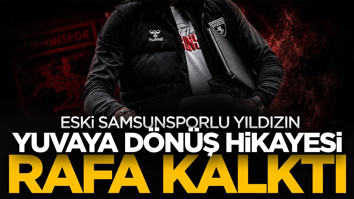 Eski Samsunsporlu yıldızın yuvaya dönüş hikayesi rafa kalktı!