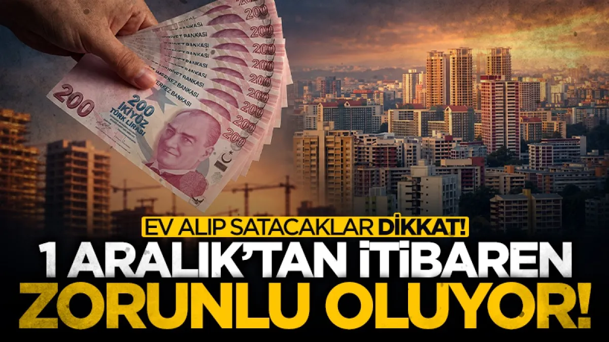 Ev alıp satacaklar dikkat! Güvenli Ödeme Sistemi için tarih belli oldu