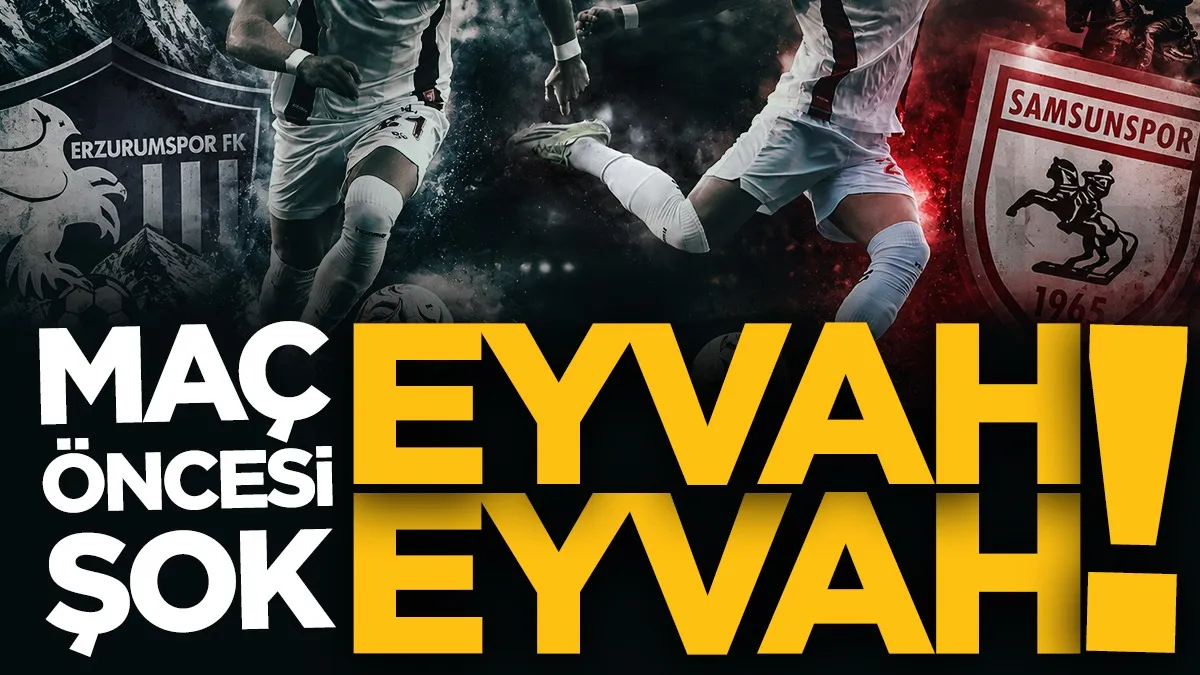 Eyvah eyvah! Samsunspor’da Erzurumspor FK maçı öncesi sakatlık alarmı...